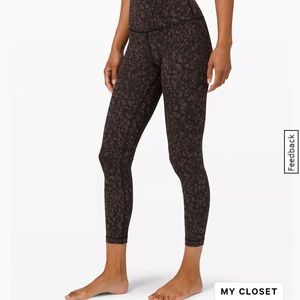 lululemon Wunder Under High-Rise Tight 25" Luxtreme